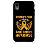 Le Combat de ma mère est Mon Combat de Sensibilisation au Cancer des os Coque pour iPhone XR