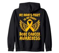 Le Combat de ma mère est Mon Combat de Sensibilisation au Cancer des os Sweat à Capuche