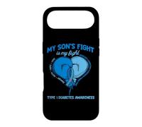 Le Combat de Mon Fils est Mon Combat Mois de Sensibilisation au diabète de Type 1 Coque pour iPhone Air