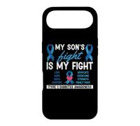 Le Combat de Mon Fils est Mon Combat Mois de Sensibilisation au diabète de Type 1 Coque pour iPhone Air