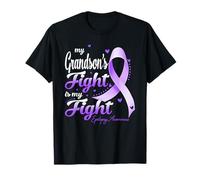 Le combat de mon petit-fils est mon combat Sensibilisation à l'épilepsie T-Shirt