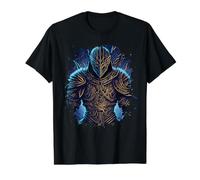 Le Combattant de l'ombre des ténèbres T-Shirt Graphique avec Valeur, Homme, Noir, XL