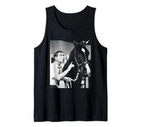 Le comédien Norman Wisdom et Nellie The Horse The Early Bird Débardeur