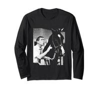 Le comédien Norman Wisdom et Nellie The Horse The Early Bird Manche Longue