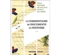 Le commentaire de documents en histoire - Pierre Saly - Armand Colin - broché - Scolaire / Universitaire