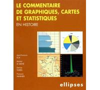 Le commentaire de graphiques, cartes et statistiques en Histoire - - Denise Turrel - Ellipses - Livre