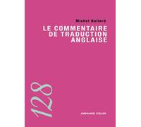Le commentaire de traduction anglaise