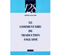 Le Commentaire de traduction anglaise