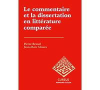 Le commentaire et la dissertation en littérature comparée