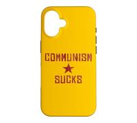 Le Communisme est nul - L'Amérique d'abord, Le socialisme anticommuniste Coque pour iPhone 16