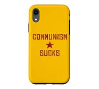 Le Communisme est nul - L'Amérique d'abord, Le socialisme anticommuniste Coque pour iPhone XR