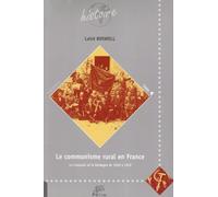 Le communisme rural en France : Le Limousin et la Dordogne de 1920 à 1939