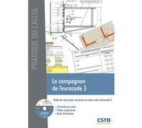 Le compagnon de l'eurocode 3: Outils de calcul pour structures en acier, selon l'eurocode 3. Avec cd-rom. 25 feuilles de calcul. Vidéos explicatives. Guide d'ulisation.