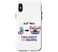 Le Complot avec Twist Was Always This Beautiful Trans Pride Coque pour iPhone X/XS