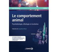 Le comportement animal Psychobiologie, éthologie et évolution - David Mcfarland - De Boeck Supérieur - cartonné - Etude