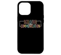 Le comportement est la Communication Message Social Coque pour iPhone 12 Pro Max