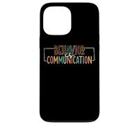 Le comportement est la Communication Message Social Coque pour iPhone 13 Pro Max