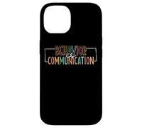 Le comportement est la Communication Message Social Coque pour iPhone 14
