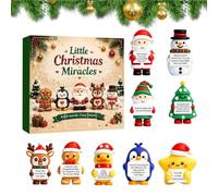 Le Compte À Rebours Jusqu'à Noël 9 Figurines De Bureau Collectionnables