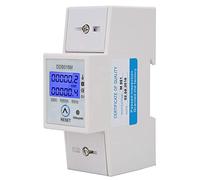 Le compteur d'énergie électrique monophasé à affichage numérique peut être réinitialisé 230 V pour un usage domestique et commercial avec un montage pratique sur rail Din.