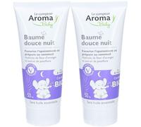 Le comptoir Aroma BAUME DOUCE NUIT BABY BIO Baume 2x50 ml