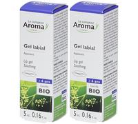LE COMPTOIR AROMA Gel Labial Apaisant Gel(S) 2x5 ml