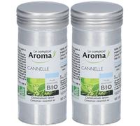 LE COMPTOIR AROMA Huile essentielle Cannelle bio 2x5 ml