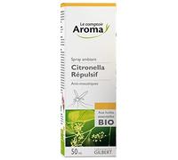 Parapharmacie en ligne > Hygiène & Premiers soins > Produits anti-insectes Le Comptoir Aroma Spray Ambiant Citronella Répulsif aux Huiles Essentielles 50 ml