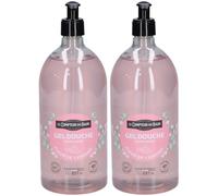 Le Comptoir du Bain Gel Douche Fleur de cerisier 2x1000 ml
