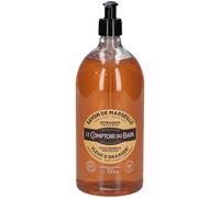 Le Comptoir du Bain Savon de Marseille Fleur d'Oranger Extra Doux 1L