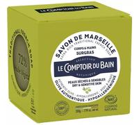 Le Comptoir Du Bain Savon De Marseille Huile D'olive Corps & Mains Surgras 200 G