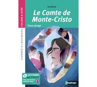 Le Comte de Monte-Cristo - Edition pédagogique Collège et Lycée - Carrés classiques - Texte abrégé