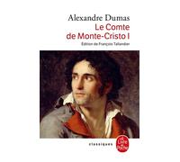 Le Comte de Monte-Cristo (Tome 1) - Alexandre Dumas Père - Lgf - Poche - Roman