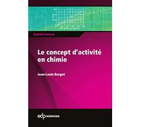 Le concept d'activité en chimie