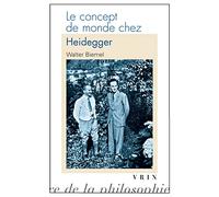 Le concept de monde chez Heidegger