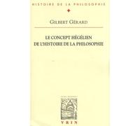 Le Concept Hégélien De L'histoire De La Philosophie