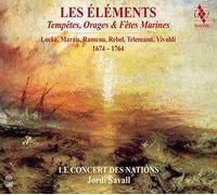 LE CONCERT DES NATIO - LES ELEMENTS MARINES 1674 - 1764 - CD ALBUM - E4z