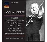 Jascha Heifetz Plays Bruch, Vieuxtemps, Tchaikovsky
