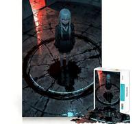 Le Conjurateur Pourpre Puzzle de 1000 pièces pour Adolescentes, thème Rituel Sombre, idéal pour stimuler la mémoire, à Assembler soi-même 50x75cm, Cadeau Parfait