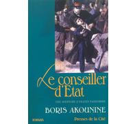 Le conseiller d'état - Boris Akunin - Presses De La Cite - broché - Roman