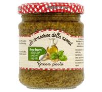 Le Conserve Della Nonna Produits Laitiers Et Sans Gluten Vert Sauce Pesto 185G