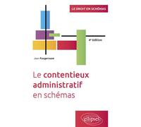 Le contentieux administratif en schémas - Jean Fougerouse - Ellipses - broché - Etude