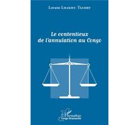 Le contentieux de l'annulation au Congo - Lovane Lhakhy Tsamby - L'harmattan - broché - Etude