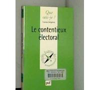 Le contentieux électoral