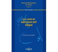Le Contrat Administratif Illégal