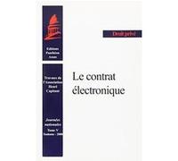 Le contrat électronique Association Henri Capitant (Auteur)