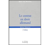 le contrat en droit allemand - 2ème édition