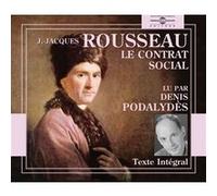 Le contrat social lu par denis podalydes Dominique Rousseau (Auteur)