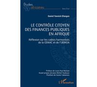 Daniel Yannick Efangon – Contrôle citoyen des finances publiques en Afrique – CEMAC&UEMOA – Broché
