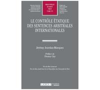 Le Contrôle Étatique Des Sentences Arbitrales Internationales